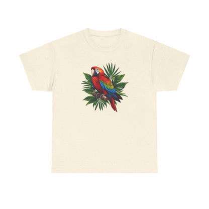 T-Shirt — Tropical Parrot Graphic Tee