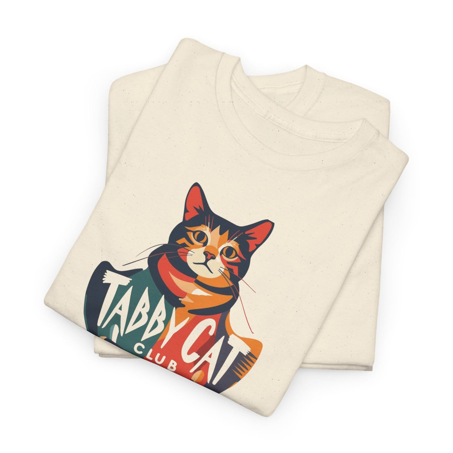 Taddy Cat Club T-Shirt — Cute Tabby Cat Graphic Tee