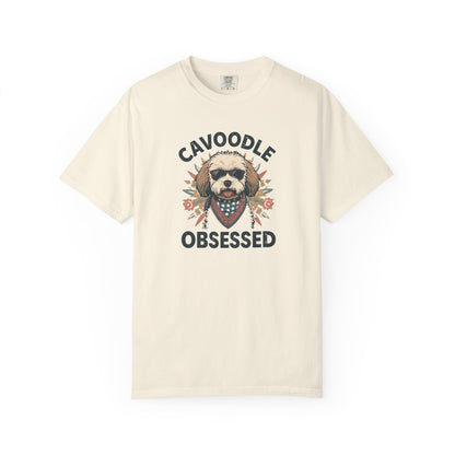 Cavoodle Obsessed T-Shirt - Cute Cavoodle Dog Graphic Tee