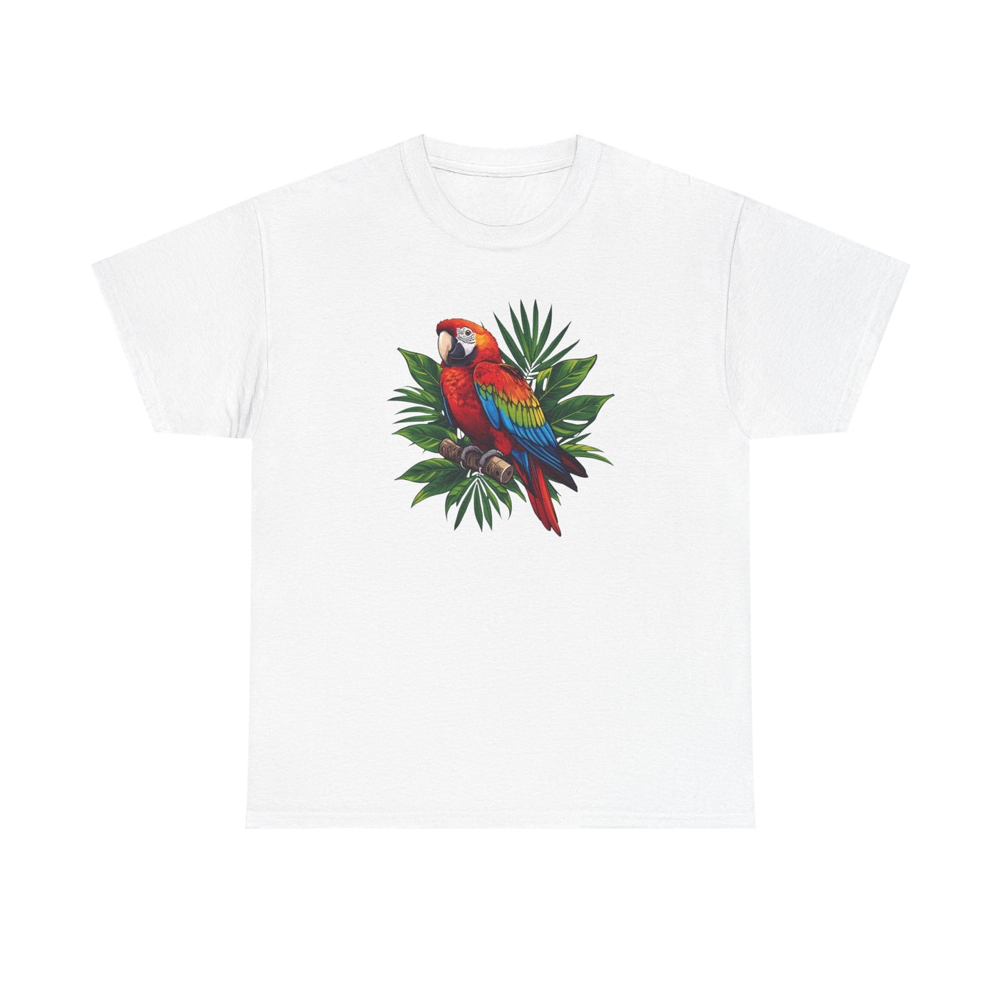 T-Shirt — Tropical Parrot Graphic Tee