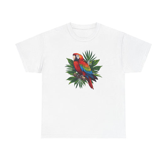 T-Shirt — Tropical Parrot Graphic Tee