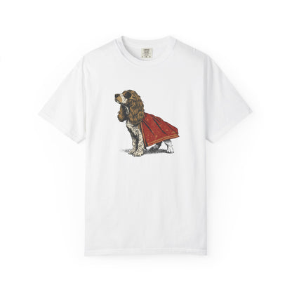 Cape & Curls: Cocker Spaniel Hero Tee