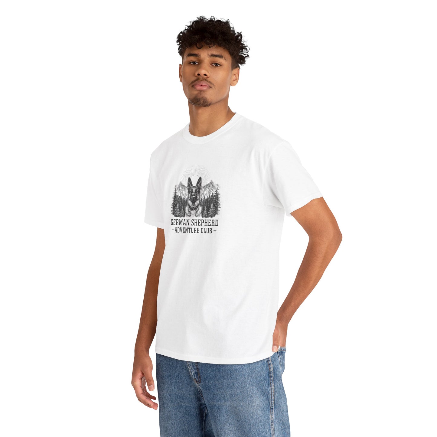 German Shepherd Adventure Club T-Shirt - Outdoor Dog Lover Tee