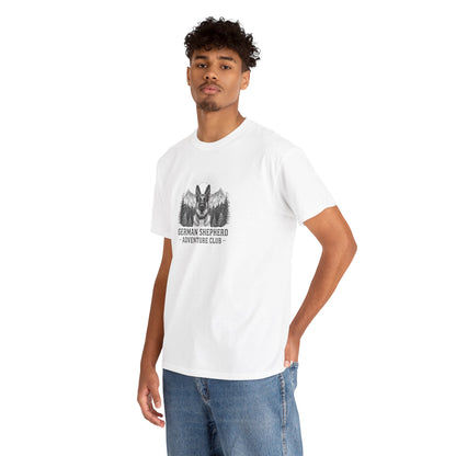 German Shepherd Adventure Club T-Shirt - Outdoor Dog Lover Tee