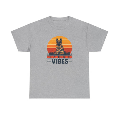 German Shepherd Vibes T-Shirt - Dog Lover Tee
