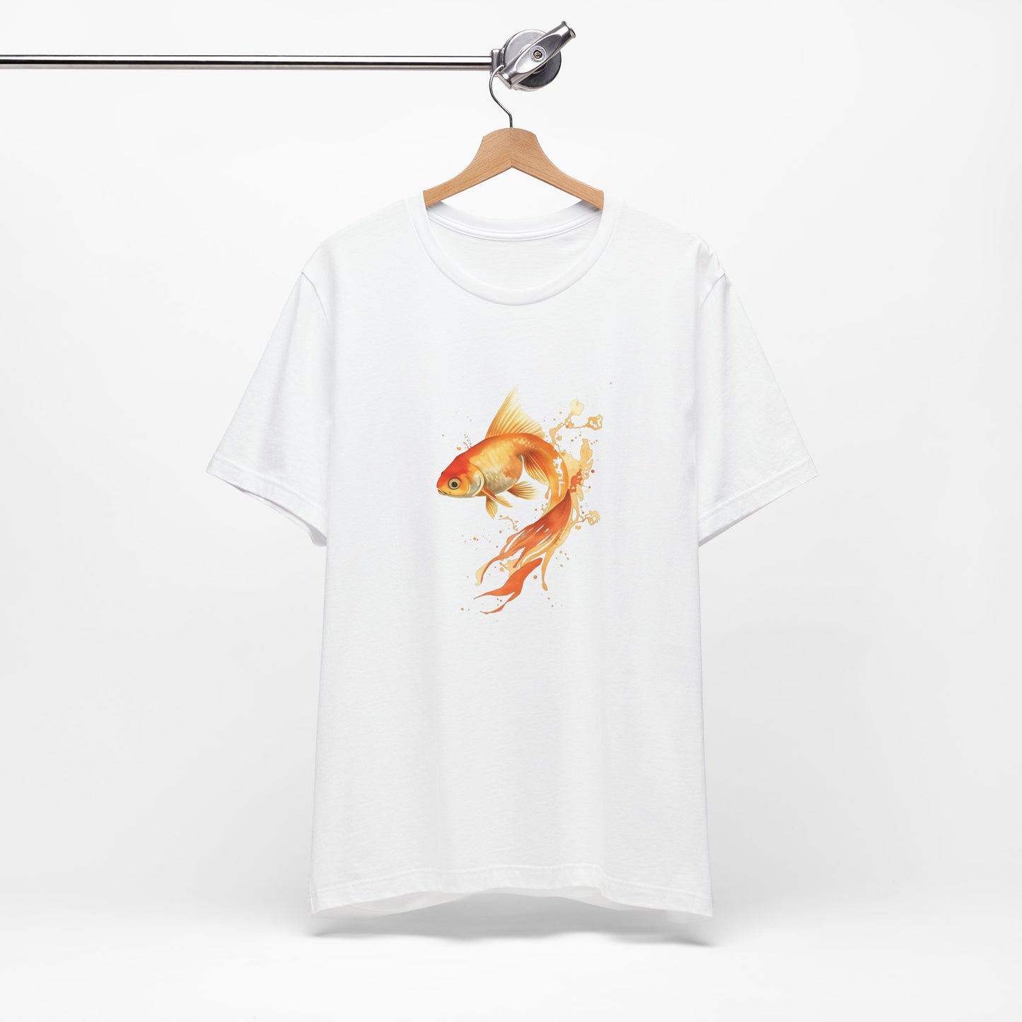 Goldfish Watercolor T-Shirt - Koi/Goldfish Art Tee