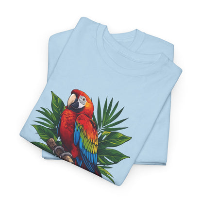 T-Shirt — Tropical Parrot Graphic Tee