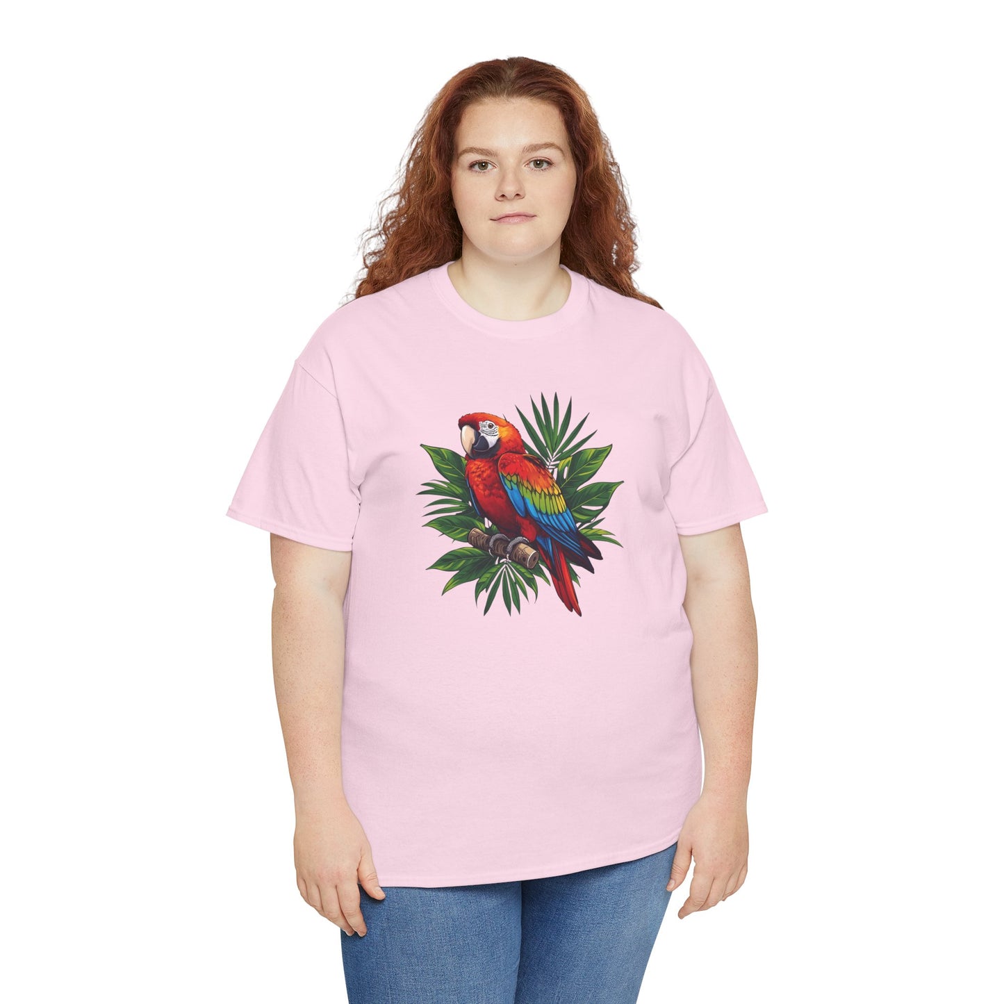 T-Shirt — Tropical Parrot Graphic Tee