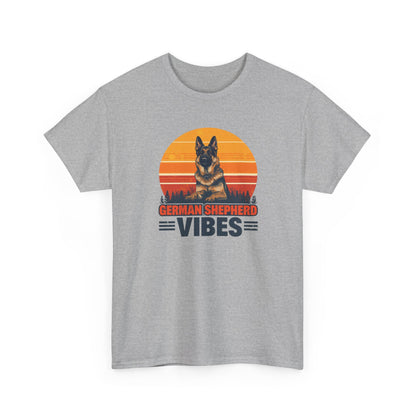 German Shepherd Vibes T-Shirt - Dog Lover Tee