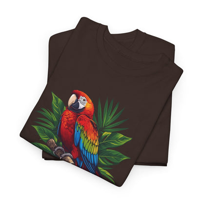 T-Shirt — Tropical Parrot Graphic Tee