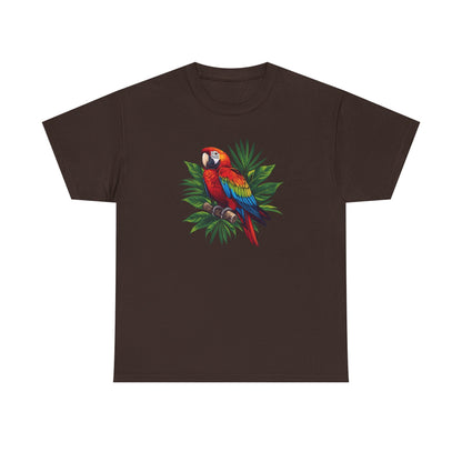 T-Shirt — Tropical Parrot Graphic Tee