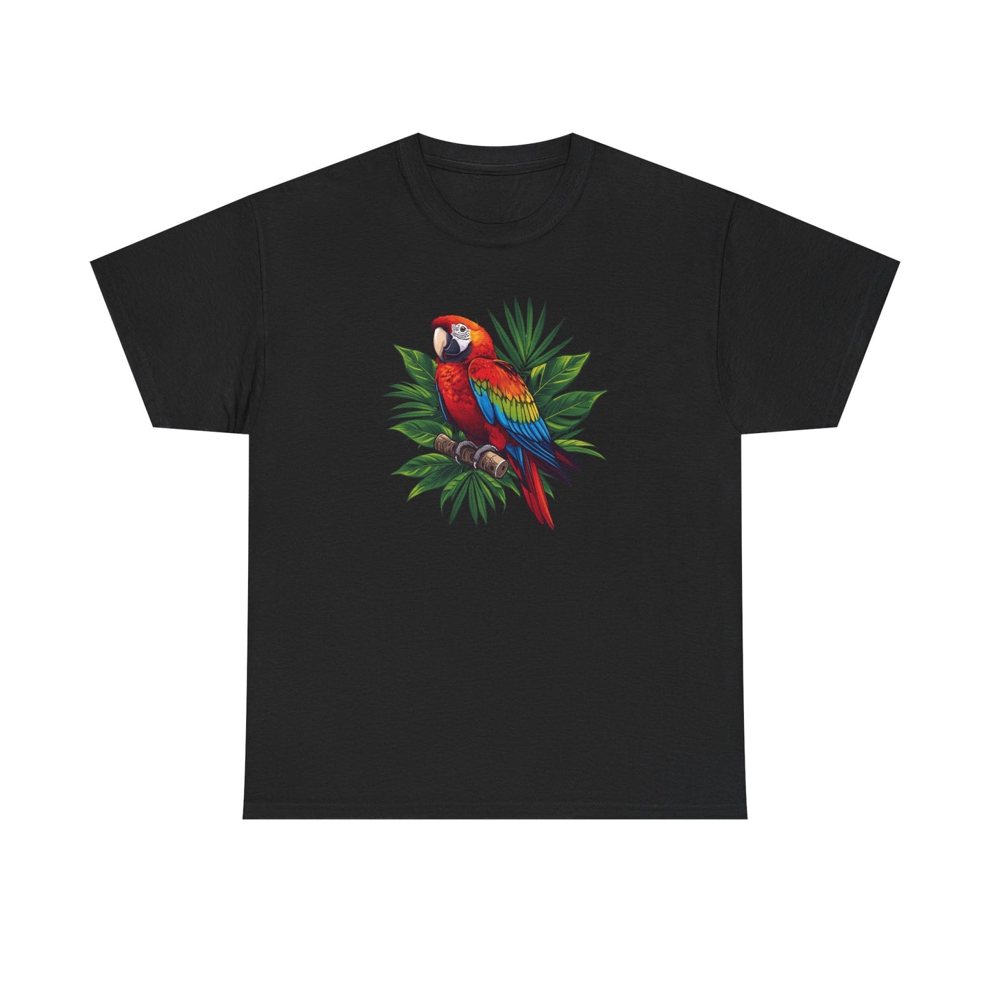 T-Shirt — Tropical Parrot Graphic Tee