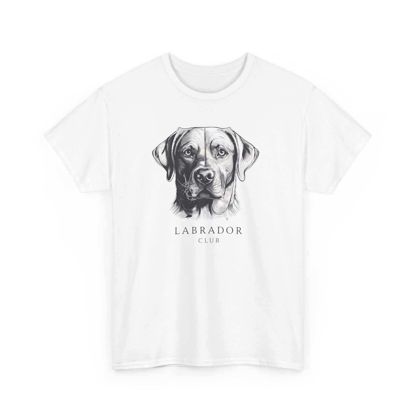 Labrador Portrait T-Shirt — Realistic Dog Illustration Tee