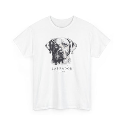 Labrador Portrait T-Shirt — Realistic Dog Illustration Tee