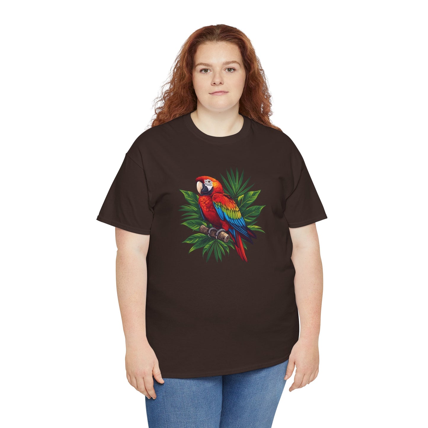 T-Shirt — Tropical Parrot Graphic Tee