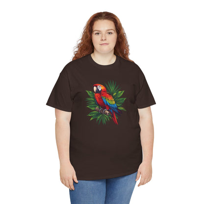 T-Shirt — Tropical Parrot Graphic Tee