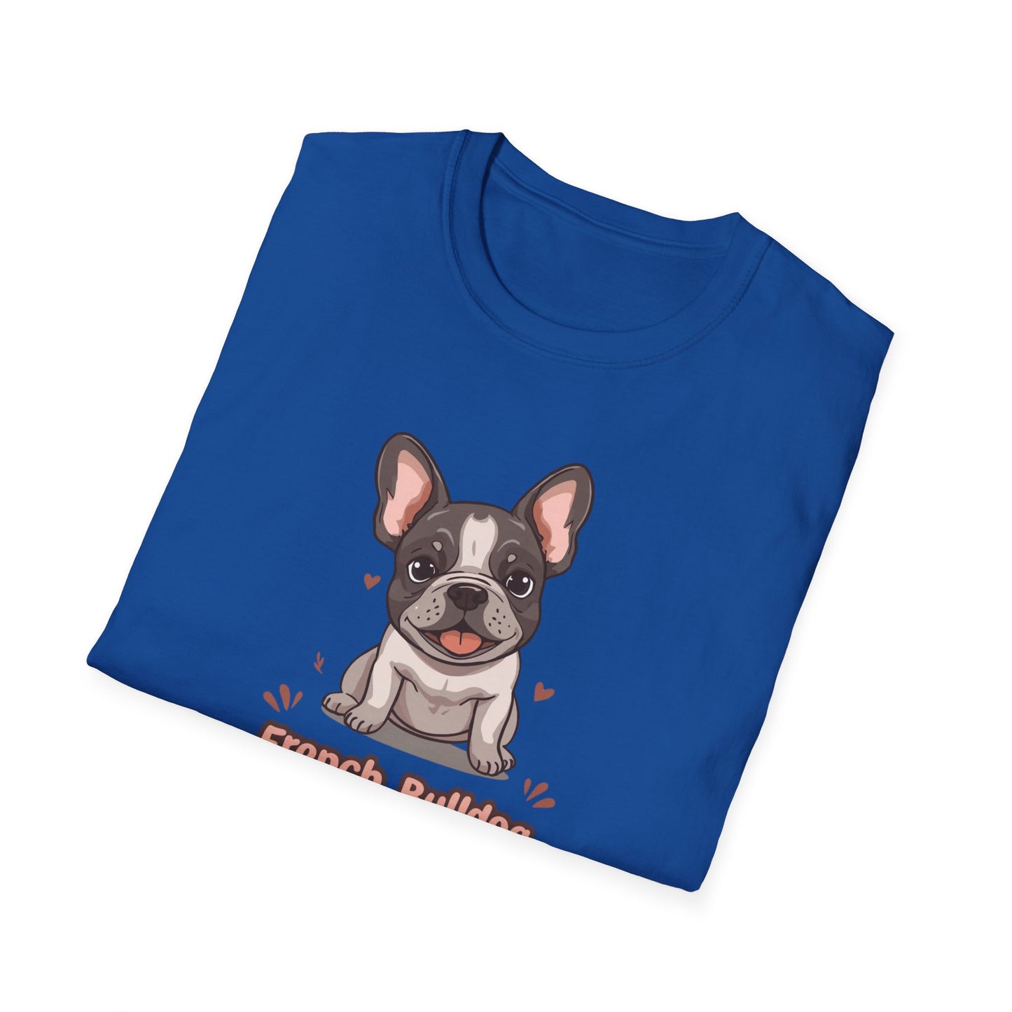 French Bulldog Love T-Shirt — Cute Frenchie Graphic Tee for Dog Lovers