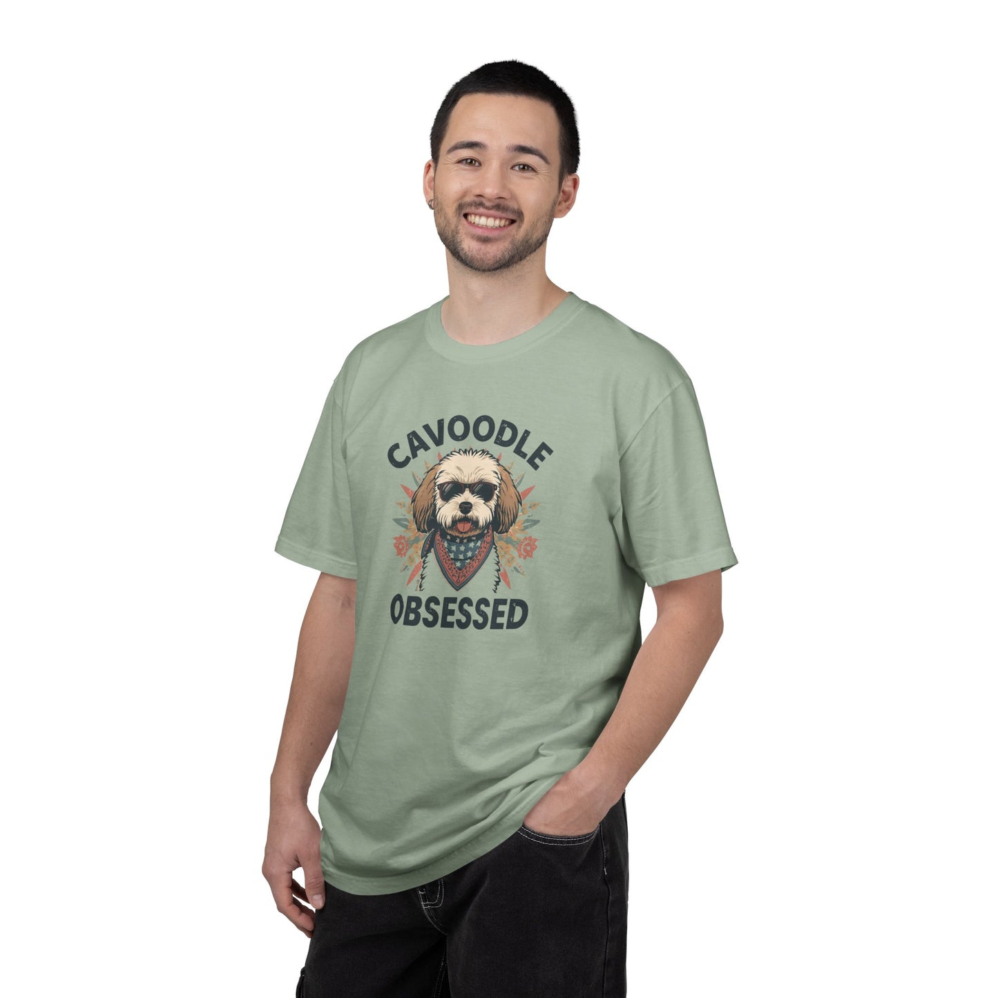 Cavoodle Obsessed T-Shirt - Cute Cavoodle Dog Graphic Tee