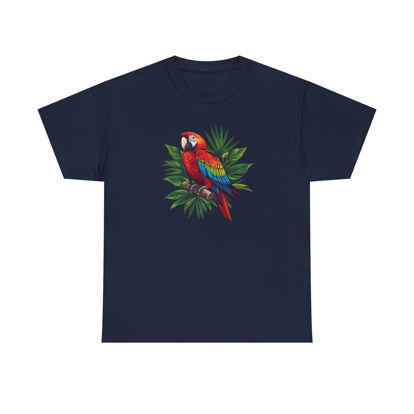 T-Shirt — Tropical Parrot Graphic Tee