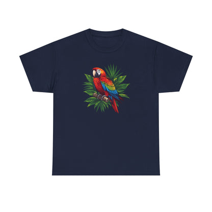 T-Shirt — Tropical Parrot Graphic Tee