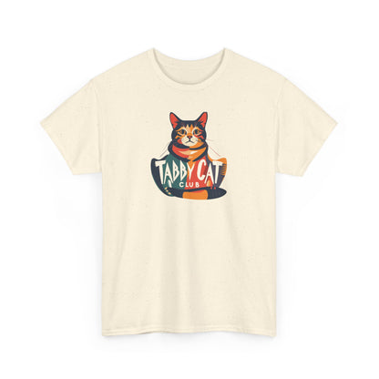 Taddy Cat Club T-Shirt — Cute Tabby Cat Graphic Tee