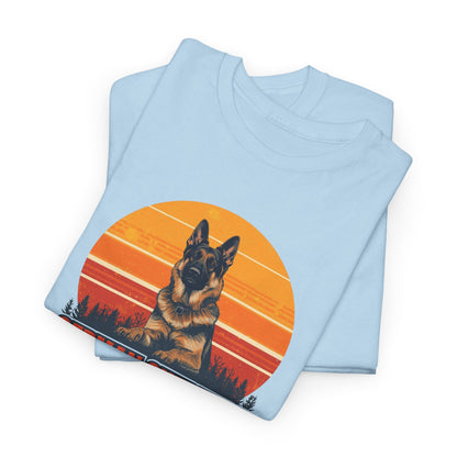 German Shepherd Vibes T-Shirt - Dog Lover Tee