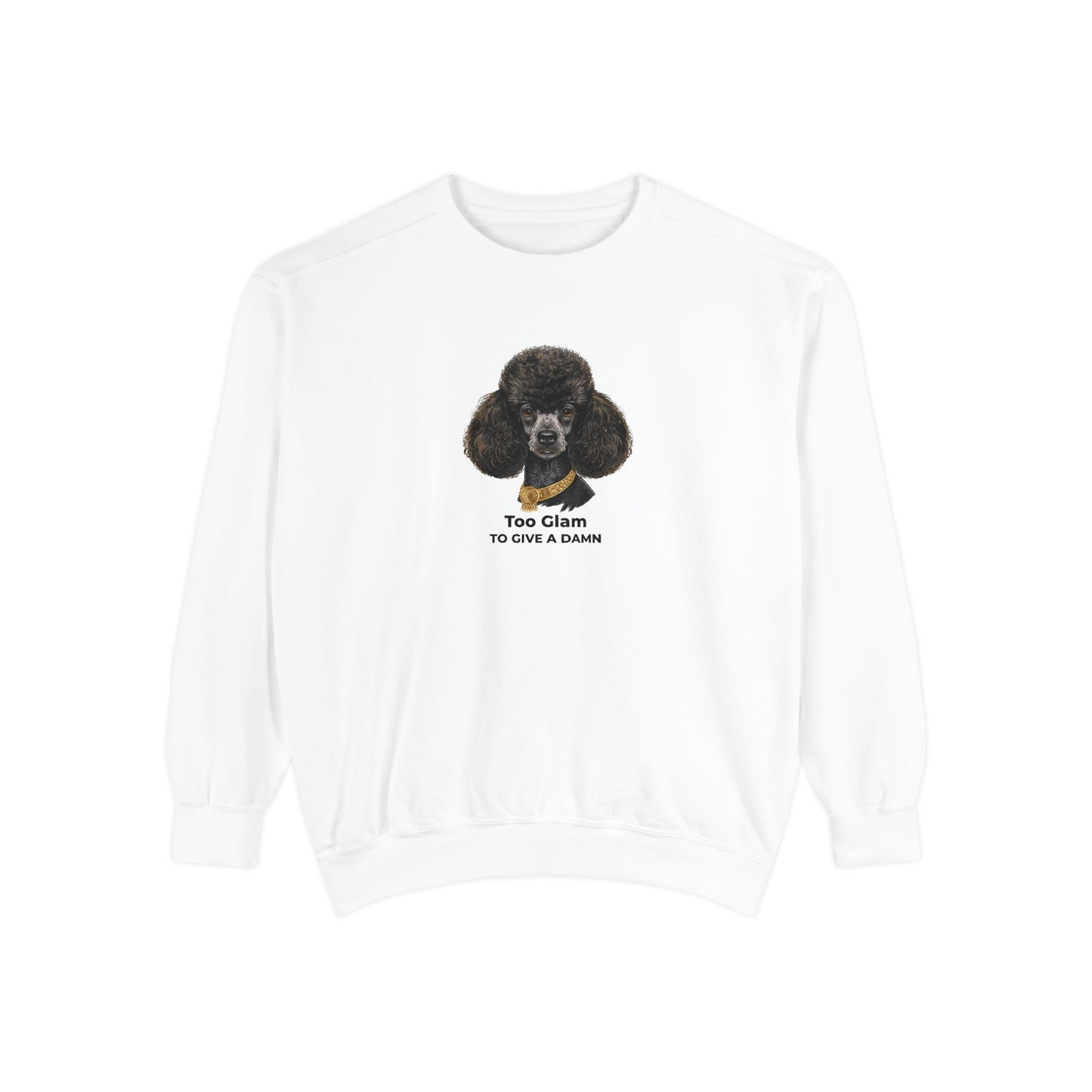 Poodle Portrait Sweatshirt | Poodle Gifts for Dog Lovers | Graphic Sweatshirt