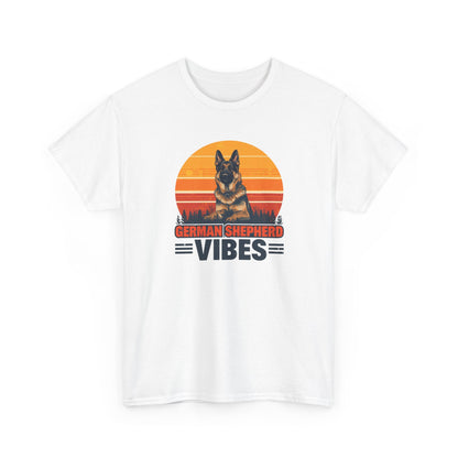 German Shepherd Vibes T-Shirt - Dog Lover Tee