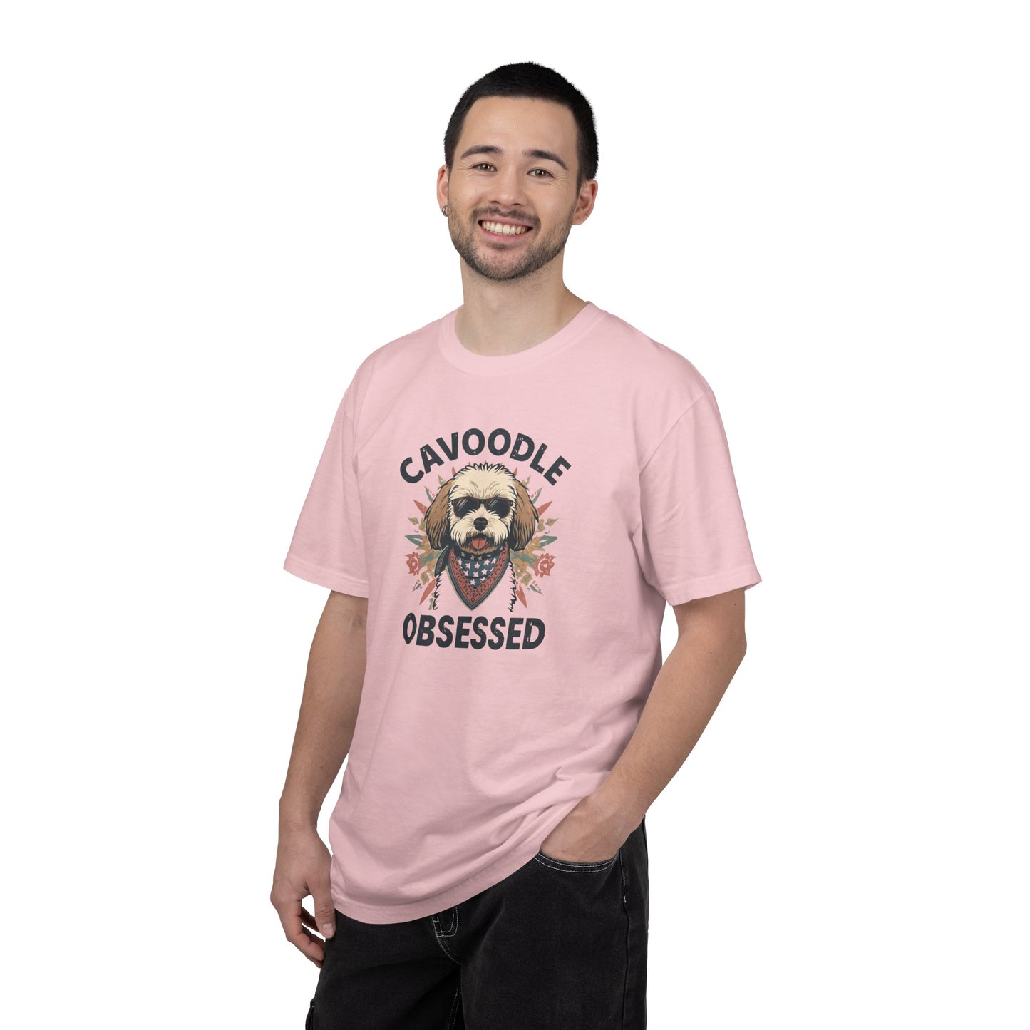Cavoodle Obsessed T-Shirt - Cute Cavoodle Dog Graphic Tee