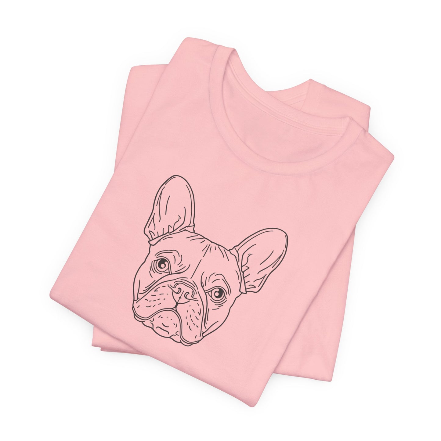 French Bulldog Tee - 'French Bulldog Club' Minimalist Dog Lover Shirt
