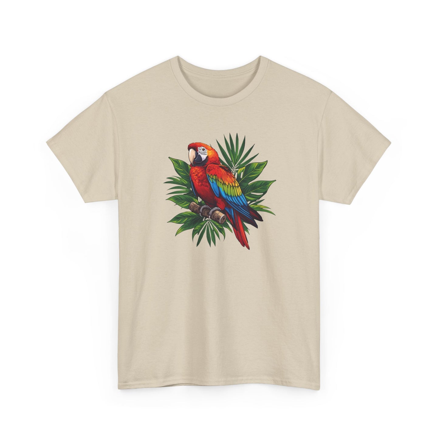 T-Shirt — Tropical Parrot Graphic Tee