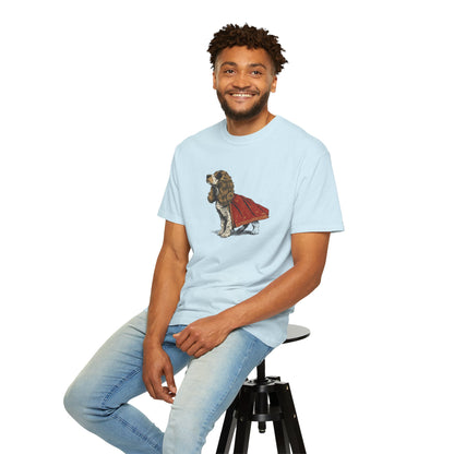 Cape & Curls: Cocker Spaniel Hero Tee