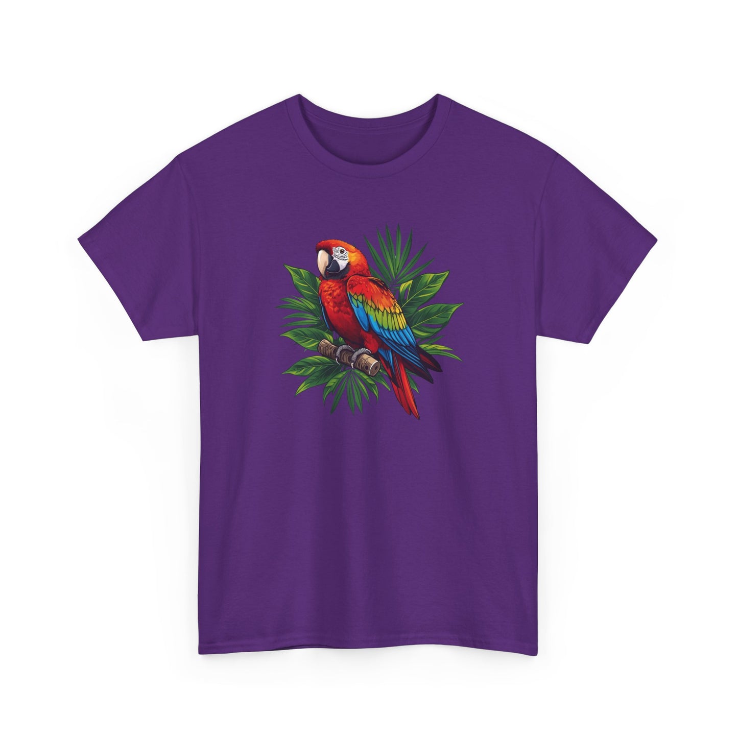 T-Shirt — Tropical Parrot Graphic Tee
