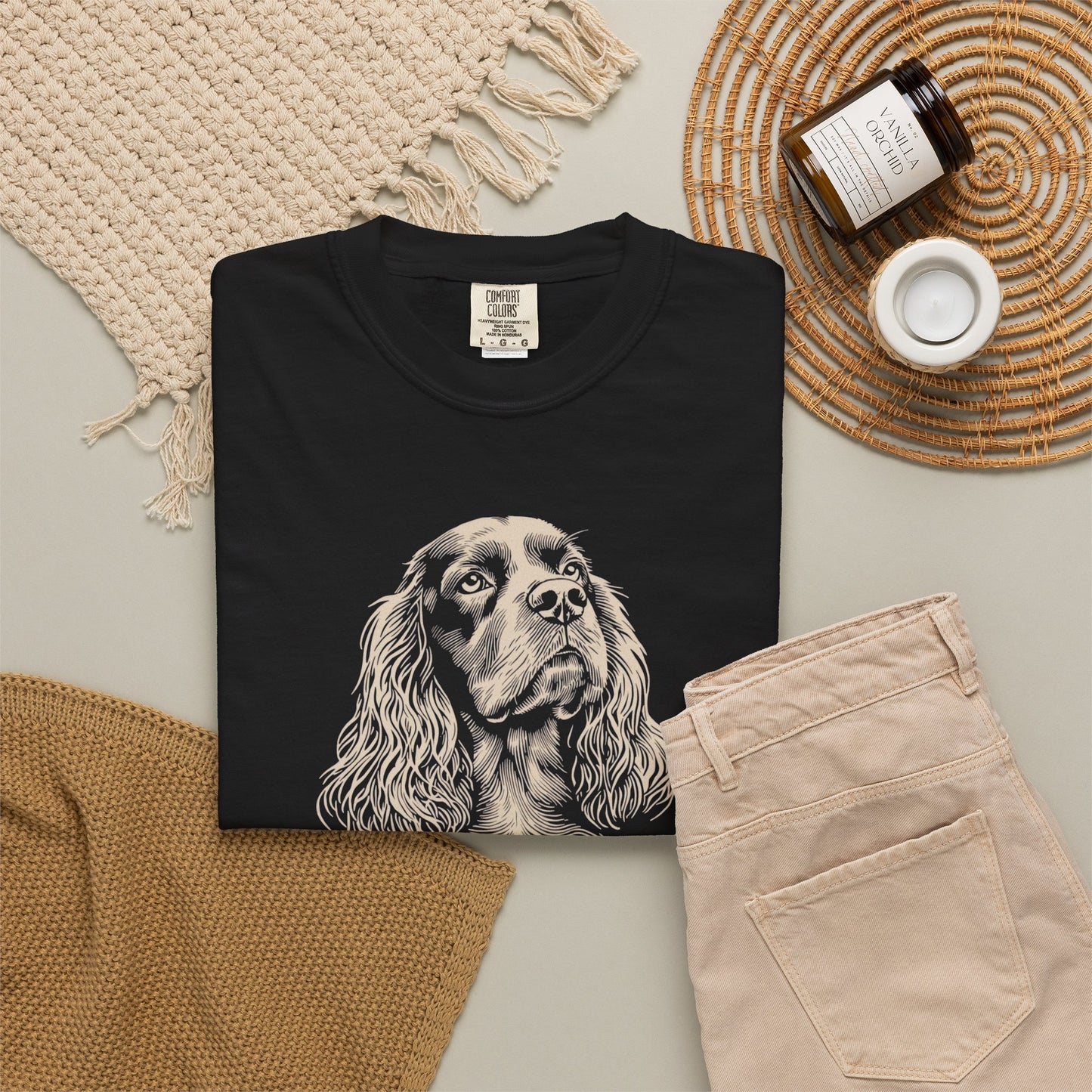 Loyal Eyes Cocker Spaniel Tee