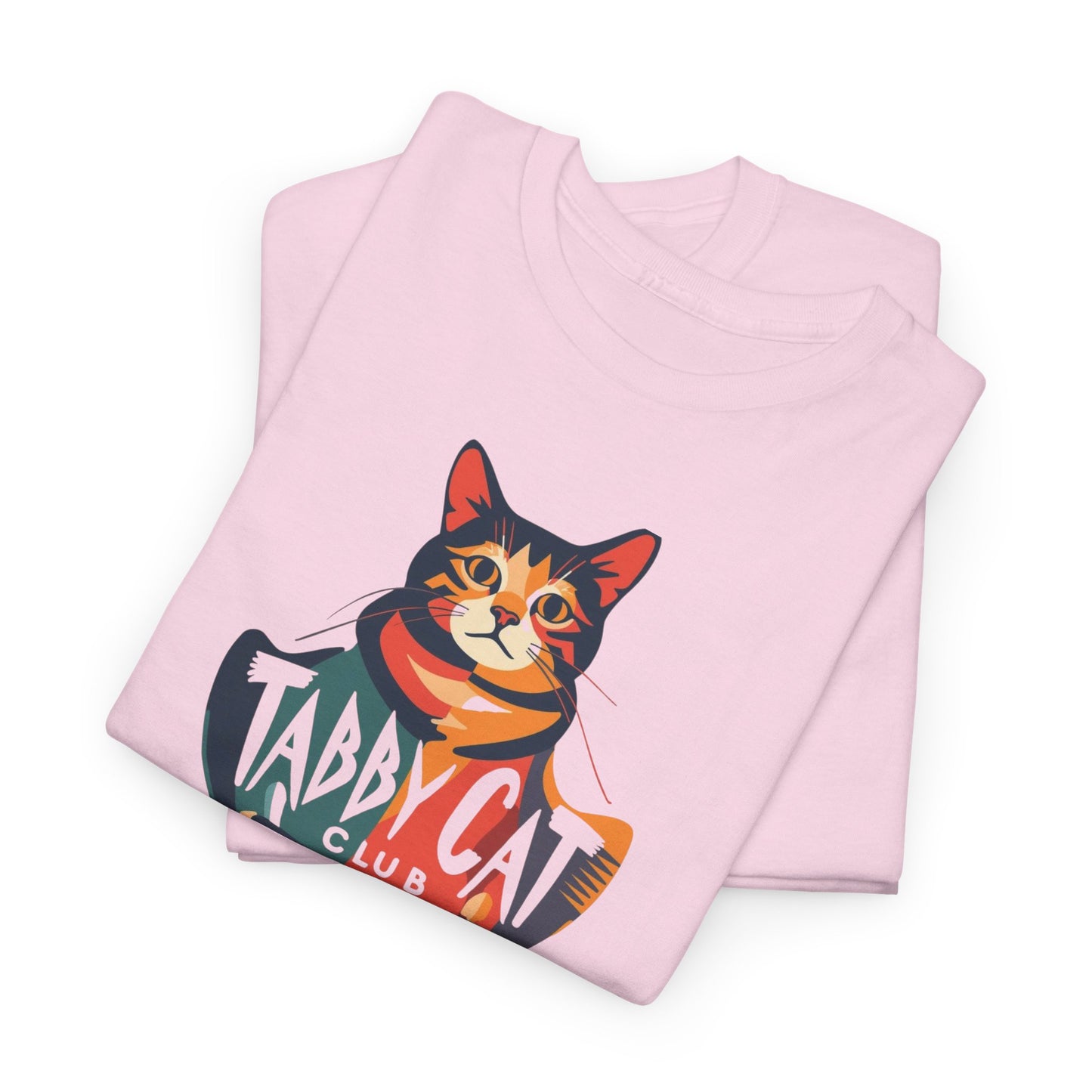 Taddy Cat Club T-Shirt — Cute Tabby Cat Graphic Tee