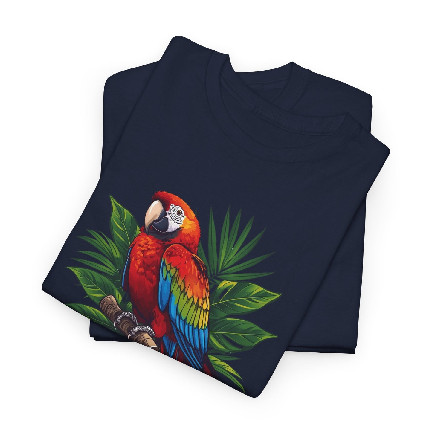 T-Shirt — Tropical Parrot Graphic Tee
