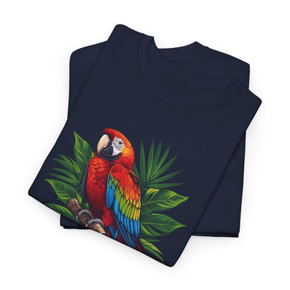 T-Shirt — Tropical Parrot Graphic Tee