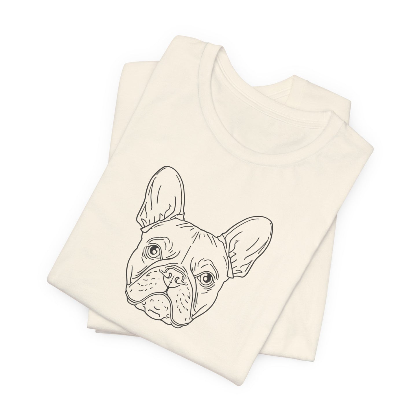 French Bulldog Tee - 'French Bulldog Club' Minimalist Dog Lover Shirt