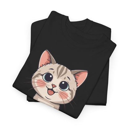 Domestic Shorthair Cat Love T-Shirt — Cute Kitten Graphic Tee