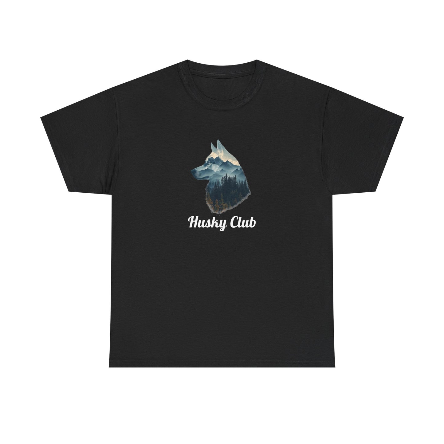 Wolf Silhouette Tee - Mountain Landscape Graphic T-Shirt