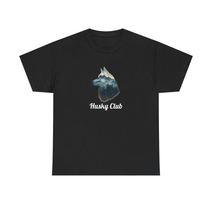Wolf Silhouette Tee - Mountain Landscape Graphic T-Shirt