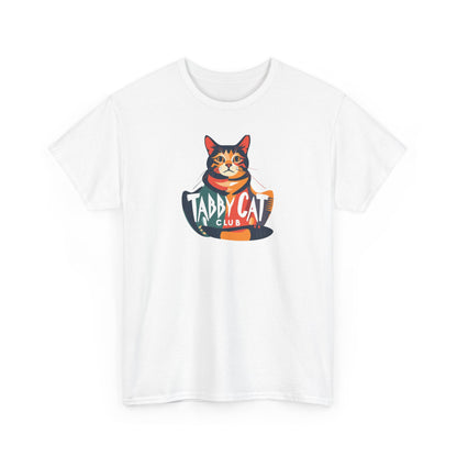 Taddy Cat Club T-Shirt — Cute Tabby Cat Graphic Tee