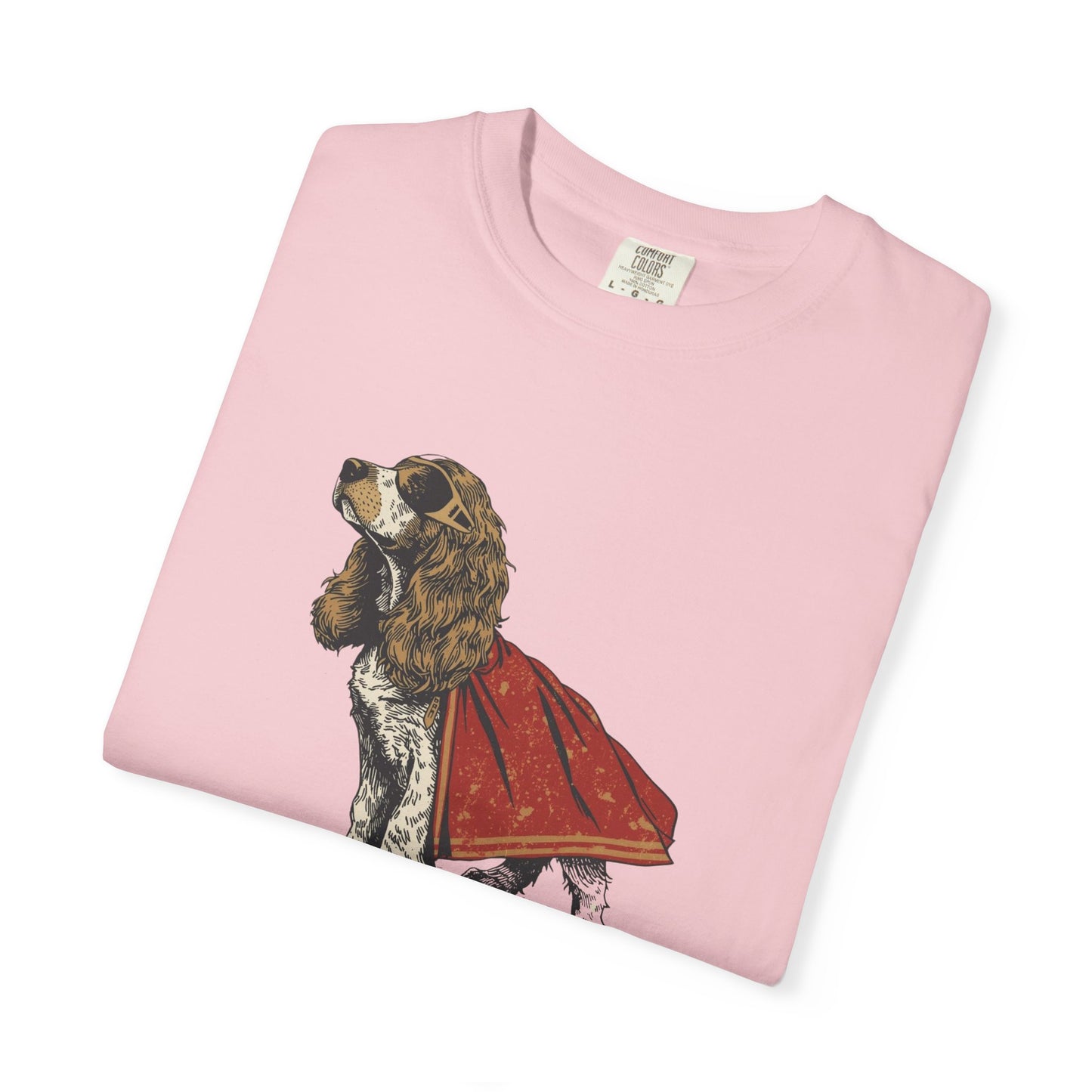 Cape & Curls: Cocker Spaniel Hero Tee