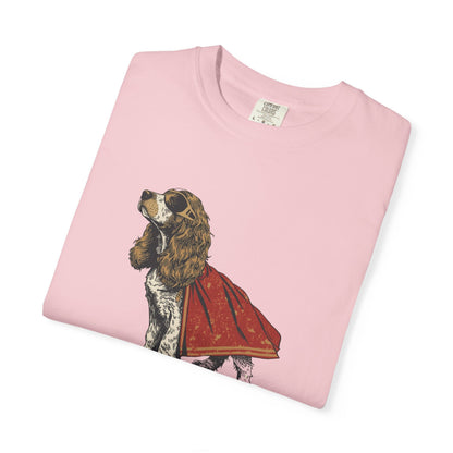 Cape & Curls: Cocker Spaniel Hero Tee