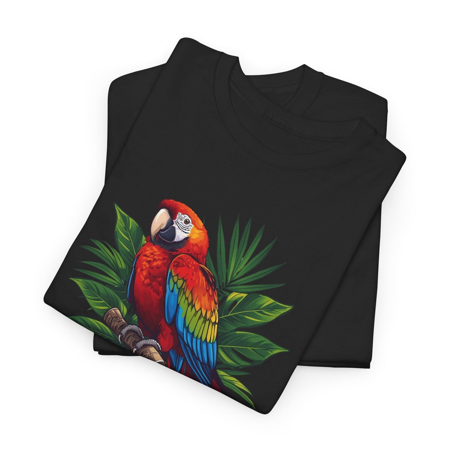 T-Shirt — Tropical Parrot Graphic Tee