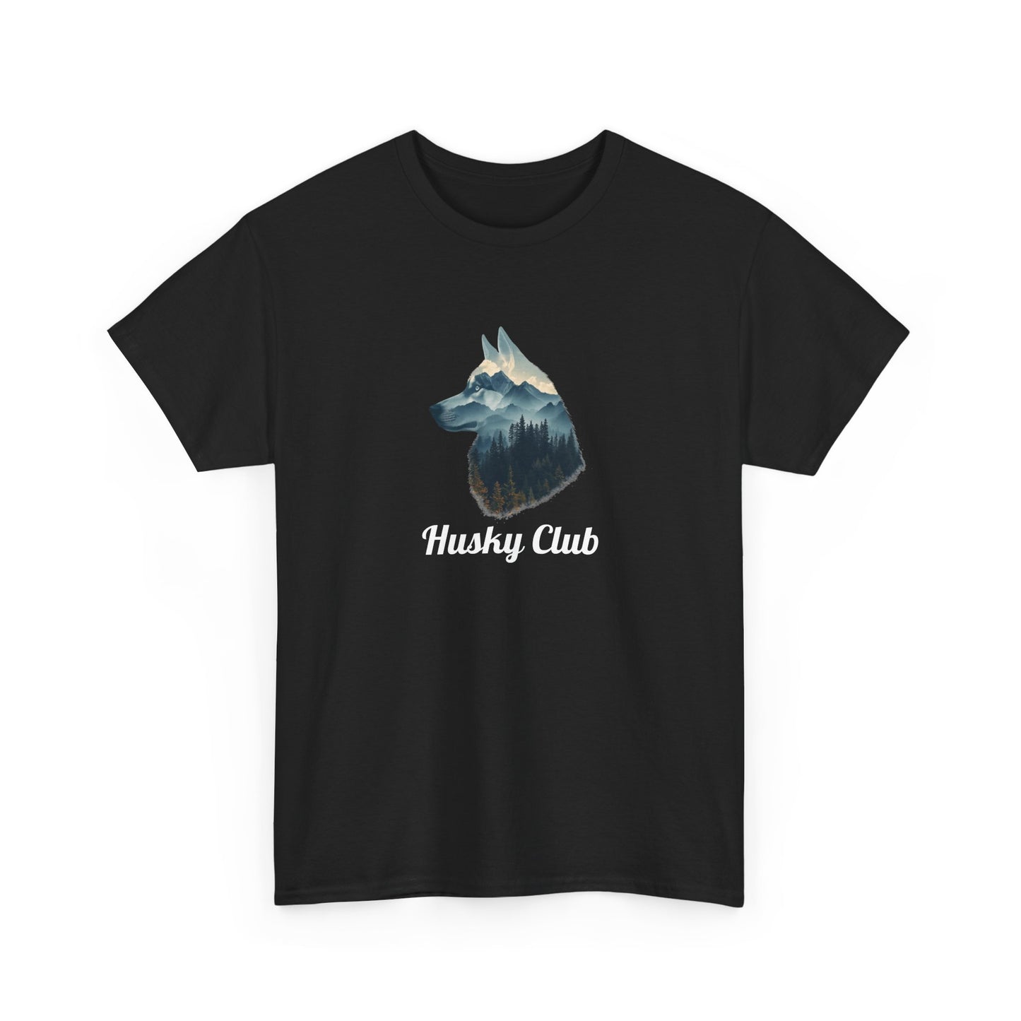 Wolf Silhouette Tee - Mountain Landscape Graphic T-Shirt