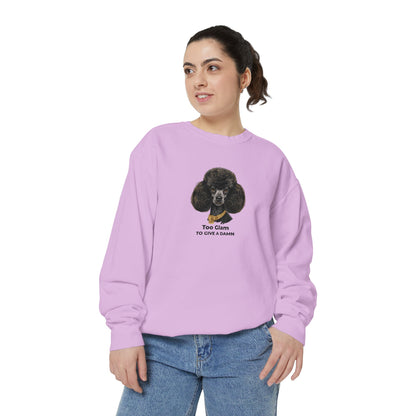 Poodle Portrait Sweatshirt | Poodle Gifts for Dog Lovers | Graphic Sweatshirt