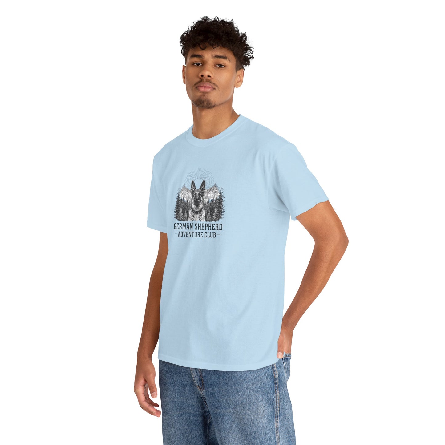 German Shepherd Adventure Club T-Shirt - Outdoor Dog Lover Tee