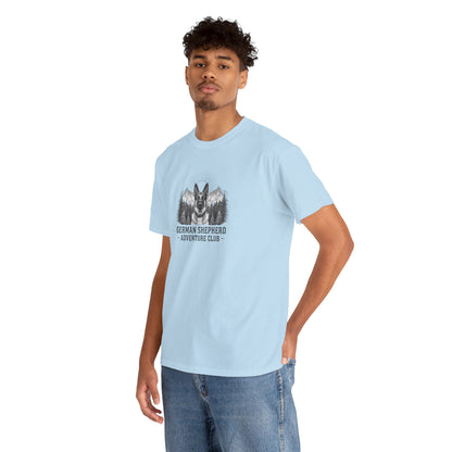 German Shepherd Adventure Club T-Shirt - Outdoor Dog Lover Tee