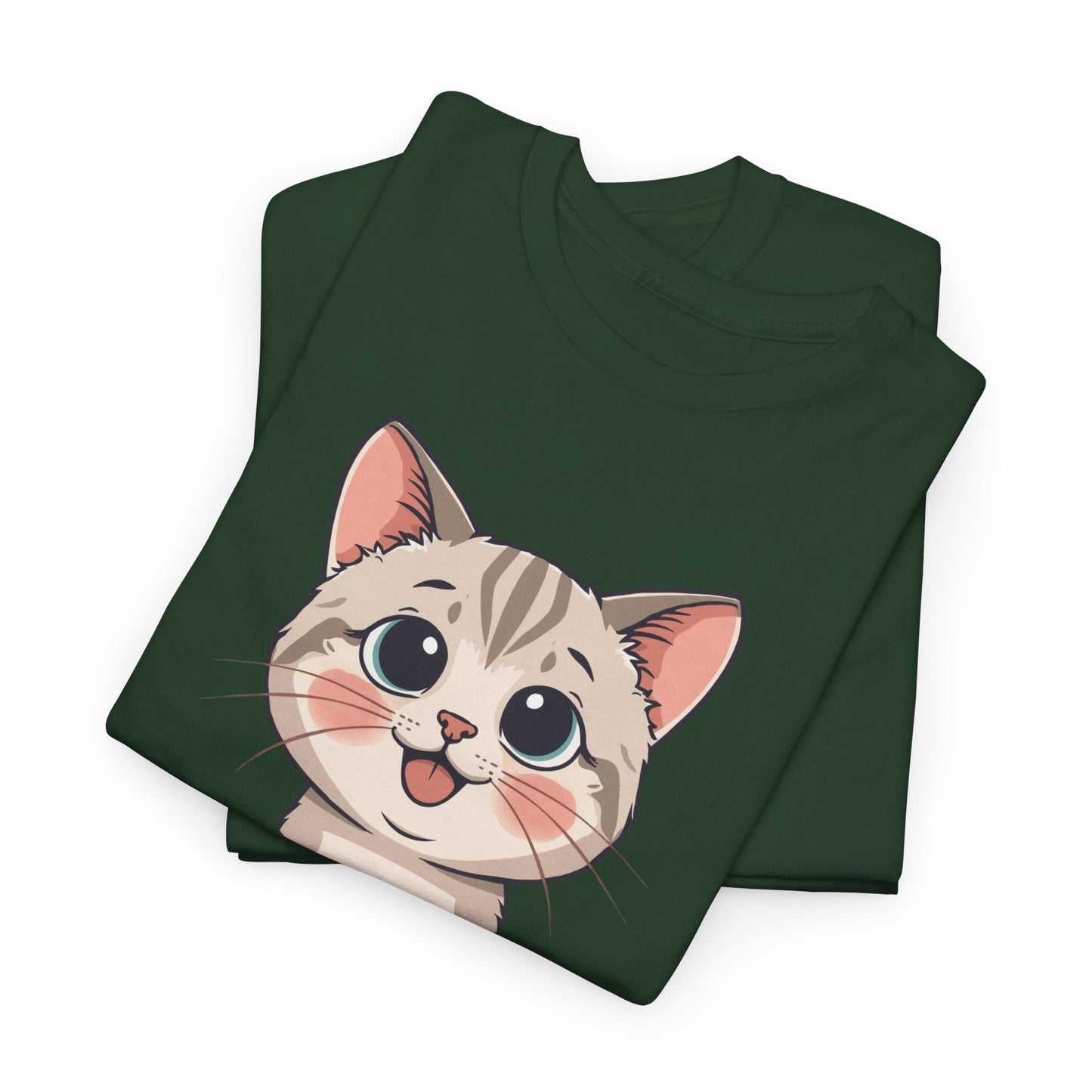 Domestic Shorthair Cat Love T-Shirt — Cute Kitten Graphic Tee